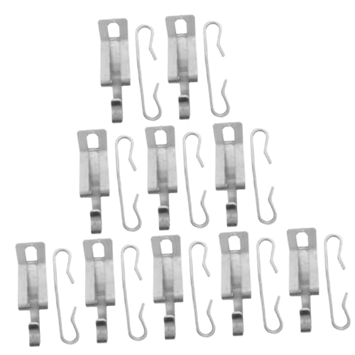 WEKAMOS 20 Stück Teiliges Aluminium Dachhaken Abstandshalter set für Heizkabel Wetterfeste Kabelclips für Außenbereich Leicht Bruchfest Geeignet für Geneigte Dächer und Kabelbefestigung WEKAMOS 20 Stück Teiliges Aluminium Dachhaken Abstandshalter set für Heizkabel Wetterfeste Kabelclips für Außenbereich Leicht Bruchfest Geeignet für Geneigte Dächer und Kabelbefestigung von WEKAMOS