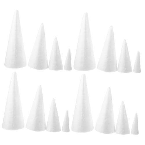 WEKAMOS 20 Stück Weihnachtsbaum Dekorationen Schaumstoff DIY Kegelmodelle für Kreative Bastelprojekte für Weihnachten und Bastelarbeiten WEKAMOS 20 Stück Weihnachtsbaum Dekorationen Schaumstoff DIY Kegelmodelle für Kreative Bastelprojekte für Weihnachten und Bastelarbeiten von WEKAMOS