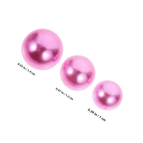 WEKAMOS 200 Stück Abs Perlen ohne Loch Bunte Perlen Mix für Basteln Schmuckherstellung Vase Füller DIY Dekoration Ornamente von WEKAMOS