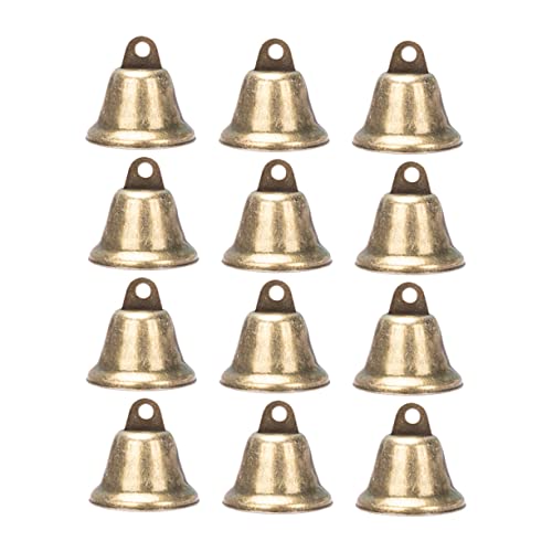 WEKAMOS 25stücke Kleine Metallglocken Für Windspiele Handgefertigte Dekoration Vintage Für Weihnachten Party Und Bastelprojekte Bronzetöne WEKAMOS 25stücke Kleine Metallglocken Für Windspiele Handgefertigte Dekoration Vintage Für Weihnachten Party Und Bastelprojekte Bronzetöne von WEKAMOS
