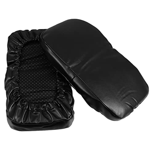 WEKAMOS 2Stücke Armlehnenpolster für Bürostühle Ergonomische Ellbogenkissen aus PU und Memory rutschfest für Büro und Home Office von WEKAMOS