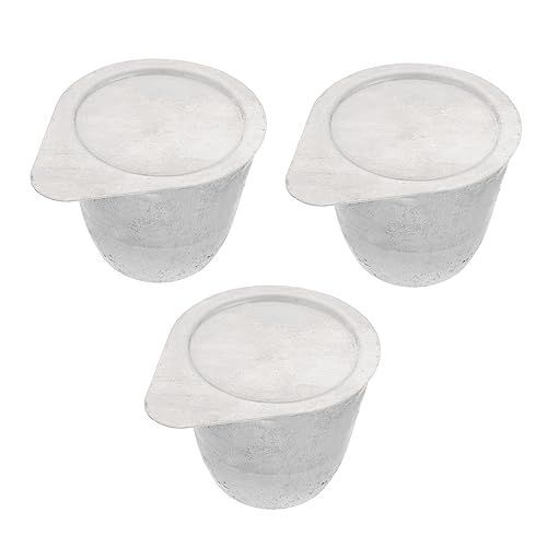 WEKAMOS 3 Stück Nickel Schmelztiegel Set mit Deckel Teilig Hochtemperaturbeständig für Schmelzprozesse und Metallverarbeitung WEKAMOS 3 Stück Nickel Schmelztiegel Set mit Deckel Teilig Hochtemperaturbeständig für Schmelzprozesse und Metallverarbeitung von WEKAMOS