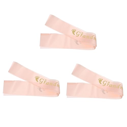 WEKAMOS 3 Stück Satin Geburtstags Schärpen Geburtstag Fußabdruck Komfortabel Verstellbar Für Shower Party Dekoration WEKAMOS 3 Stück Satin Geburtstags Schärpen Geburtstag Fußabdruck Komfortabel Verstellbar Für Shower Party Dekoration von WEKAMOS