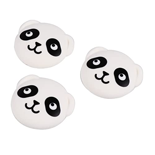 WEKAMOS 3 Stück Teiliges Silikon Türstopper Geräuschdämpfende Kollisions Pads Schützende Türknauf Aufprallschutzmatten Weiß Selbstklebend für Wand und Türschutz von WEKAMOS