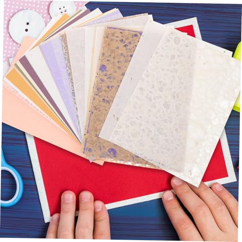 WEKAMOS 30 Blatt Scrapbook Papier Mesh dekorpapier Vintage Bastelpapier für DIY Notizbuch Tagebuch Fotoalbum Kartenherstellung Leicht Vielseitig Dekorativ Geeignet für Kreative von WEKAMOS