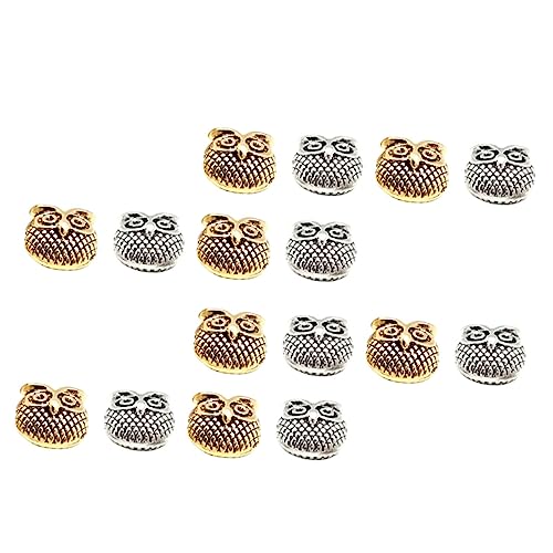 WEKAMOS 30Stücke Spacer Perlen Mischfarben Schmuckherstellung für DIY Armbänder und Bastelprojekte Glatte Oberfläche für Sicheres Arbeiten WEKAMOS 30Stücke Spacer Perlen Mischfarben Schmuckherstellung für DIY Armbänder und Bastelprojekte Glatte Oberfläche für Sicheres Arbeiten von WEKAMOS