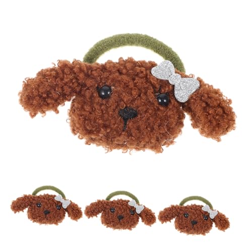 WEKAMOS 4 Stück Hund Haarbänder Kleine Hunde Haarschleifen Material Niedrig Schädlich Für Fell Vielseitiges Zubehör Für Welpen Und Katzen Haustierdekoration Und von WEKAMOS