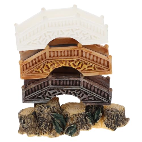 WEKAMOS 4 Stück Miniaturbogenbrücke Kunststoff Vintage Gartendekoration Mini brücke für Mikrolandschaften Bonsai Aquarium Zubehör Realistisch Gestaltet Kompakt und Vielseitig WEKAMOS 4 Stück Miniaturbogenbrücke Kunststoff Vintage Gartendekoration Mini brücke für Mikrolandschaften Bonsai Aquarium Zubehör Realistisch Gestaltet Kompakt und Vielseitig von WEKAMOS