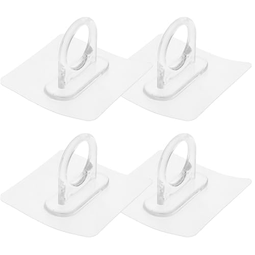 WEKAMOS 4 Stück Runde Selbstklebende Haken Multifunktionale Aufbewahrung für Duschprodukte Bohrung Erforderlich Design für Bad und Küche Installieren Robust und WEKAMOS 4 Stück Runde Selbstklebende Haken Multifunktionale Aufbewahrung für Duschprodukte Bohrung Erforderlich Design für Bad und Küche Installieren Robust und von WEKAMOS