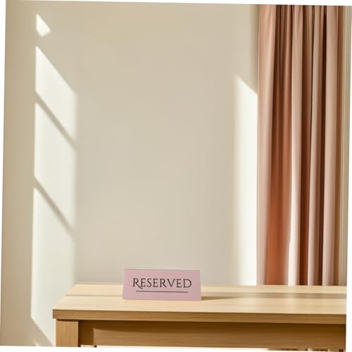 WEKAMOS 4 Stück Schreibtisch Aus Acryl Wiederverwendbares Reserviertes Sitzschild Hochzeitsbanner Reservierungsschild Tischzelte Reservierte Sitzplatzschilder Hochzeit Empfangsschild WEKAMOS 4 Stück Schreibtisch Aus Acryl Wiederverwendbares Reserviertes Sitzschild Hochzeitsbanner Reservierungsschild Tischzelte Reservierte Sitzplatzschilder Hochzeit Empfangsschild von WEKAMOS