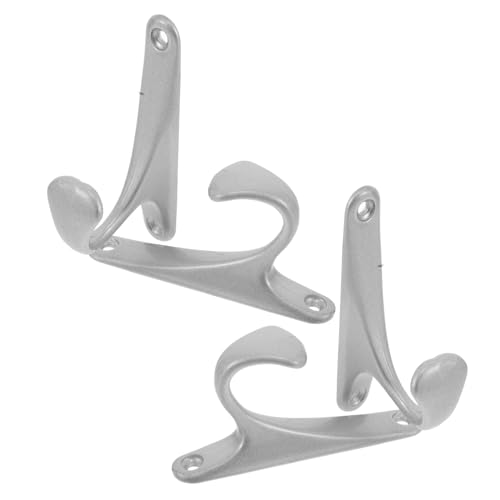 WEKAMOS 4 Stück Schwarze Metall Wandhaken aus Robuster Aluminiumlegierung Schwere Garderobenhaken zur Wandmontage Dekorative Kleiderhaken für Flur und Schrank Einfache Befestigung WEKAMOS 4 Stück Schwarze Metall Wandhaken aus Robuster Aluminiumlegierung Schwere Garderobenhaken zur Wandmontage Dekorative Kleiderhaken für Flur und Schrank Einfache Befestigung von WEKAMOS