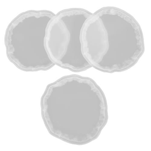WEKAMOS 4 Stück Silikonform Kristall Untersetzer Formen Flexibel Reißfest DIY Gießform für Resin Basteln Tischdekoration Oval und Geeignet für Epoxidharz Kunsthandwerk WEKAMOS 4 Stück Silikonform Kristall Untersetzer Formen Flexibel Reißfest DIY Gießform für Resin Basteln Tischdekoration Oval und Geeignet für Epoxidharz Kunsthandwerk von WEKAMOS