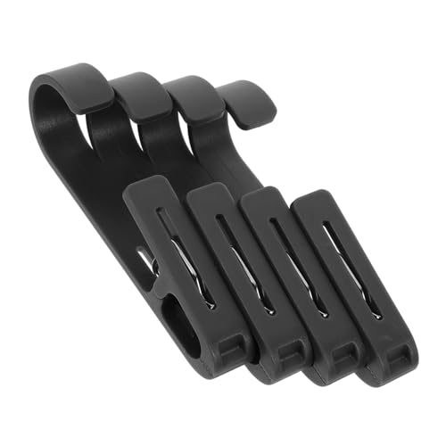 WEKAMOS 4 Stück Teiliges Abs Clip Haken Multifunktionale Kleiderbügelclips zur Platzsparenden Organisation von Socken Handtüchern und Kleidung Robuste Wäscheklammern für Schrank und WEKAMOS 4 Stück Teiliges Abs Clip Haken Multifunktionale Kleiderbügelclips zur Platzsparenden Organisation von Socken Handtüchern und Kleidung Robuste Wäscheklammern für Schrank und von WEKAMOS