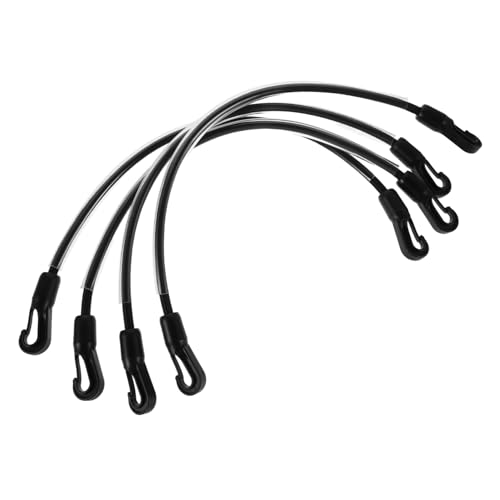 WEKAMOS 4 Stück Teiliges Elastische Beingurte mit Doppelten Clips für Pferdedecken Robuste Stretchbänder Lang Kompatibel als Ersatz für Jahreszeiten Stabile Fixierung und Komfortable von WEKAMOS