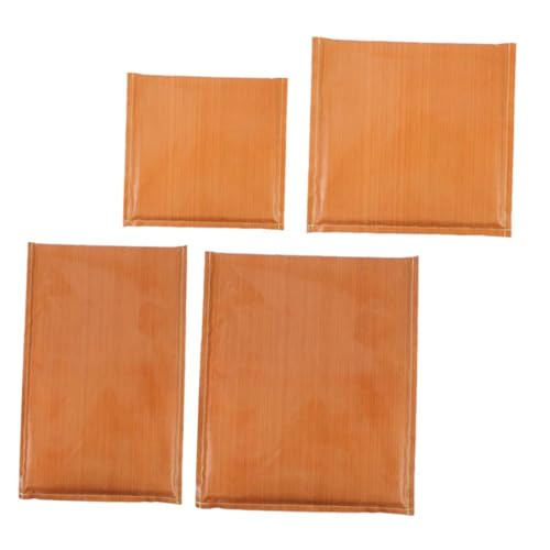 WEKAMOS 4 Stück Teiliges Hitzebeständiges Transfer Heating Mat mit Antihaftbeschichtung Wärmepresskissen in Verschiedenen Schützende Isoliermatte für Hitzeübertragung bei Textilien und von WEKAMOS