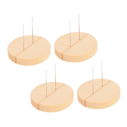 WEKAMOS 4 Stück Teiliges Holzpuppenständer Stabiler Filzpuppenhalter Robuste Holzbasis für Nadel Häkelpuppen DIY Display für Handgefertigte Puppen WEKAMOS 4 Stück Teiliges Holzpuppenständer Stabiler Filzpuppenhalter Robuste Holzbasis für Nadel Häkelpuppen DIY Display für Handgefertigte Puppen von WEKAMOS