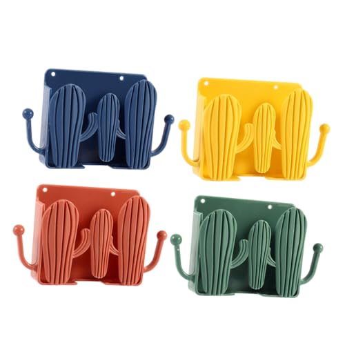 WEKAMOS 4 Stück Teiliges Kaktus Design Wandhalterung aus Wandmontierter Telefon und Fernbedienungshalter für Wohnzimmer Platzsparender Organizer zur Übersichtlichen Aufbewahrung WEKAMOS 4 Stück Teiliges Kaktus Design Wandhalterung aus Wandmontierter Telefon und Fernbedienungshalter für Wohnzimmer Platzsparender Organizer zur Übersichtlichen Aufbewahrung von WEKAMOS