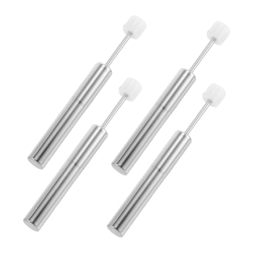 WEKAMOS 4 Stück Teiliges Mülleimer Dämpfer Hydraulischer Soft Close Deckelmechanismus Geräuschloser Absenkautomatik Ersatz für Verschiedene Mülltonnen Einfache Installation für Haushalt von WEKAMOS