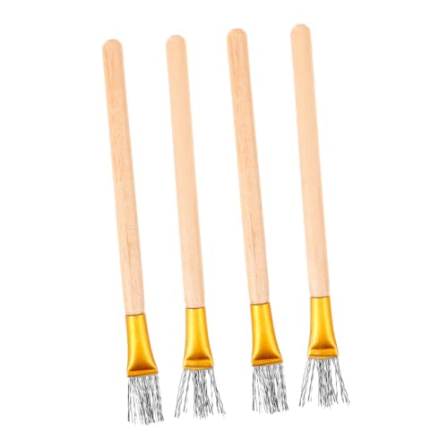 WEKAMOS 4 Stück Teiliges Pottery Tool mit Ergonomischem Holzgriff Langlebige Metall Drahtbürsten für Tontexturen Vielseitig Einsetzbar für Modellierung und Tonkunst WEKAMOS 4 Stück Teiliges Pottery Tool mit Ergonomischem Holzgriff Langlebige Metall Drahtbürsten für Tontexturen Vielseitig Einsetzbar für Modellierung und Tonkunst von WEKAMOS
