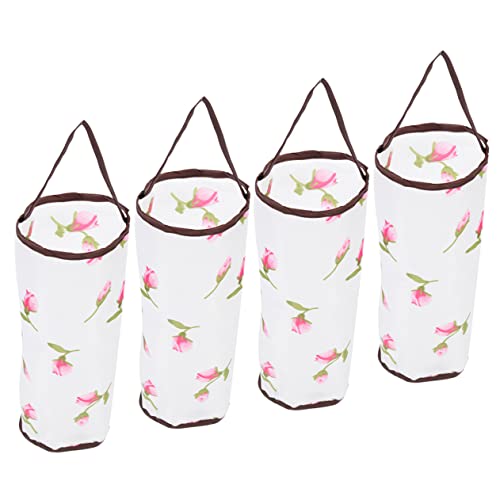 WEKAMOS 4 Stück Teiliges Wandhängendes Müllbeutelspender Platzsparender Kunststoffbeutelhalter mit Griff Faltbarer Küchenbeutel Organizer aus Robustem Polyester für Einkaufs und Müllsäcke WEKAMOS 4 Stück Teiliges Wandhängendes Müllbeutelspender Platzsparender Kunststoffbeutelhalter mit Griff Faltbarer Küchenbeutel Organizer aus Robustem Polyester für Einkaufs und Müllsäcke von WEKAMOS