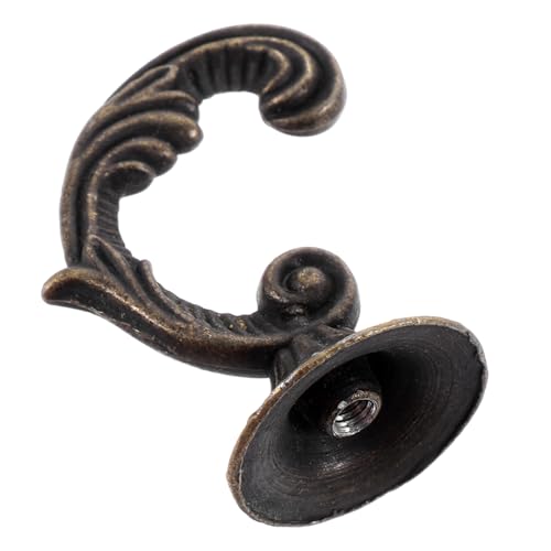WEKAMOS 4 Stück Zinklegierung Wandhaken Vintage Stil Metall Garderobenhaken Einfache Montage Robuster Kleiderhaken für Mäntel und Handtücher Robust und Rostfrei WEKAMOS 4 Stück Zinklegierung Wandhaken Vintage Stil Metall Garderobenhaken Einfache Montage Robuster Kleiderhaken für Mäntel und Handtücher Robust und Rostfrei von WEKAMOS