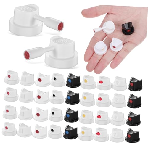 WEKAMOS 40 Stück Teiliges Spray Paint Nozzles aus Langlebigem Kunststoff Präzise Sprühdüsen für Gleichmäßige Farbverteilung Verbesserte Handdrehkontrolle für Heimwerkerprojekte und WEKAMOS 40 Stück Teiliges Spray Paint Nozzles aus Langlebigem Kunststoff Präzise Sprühdüsen für Gleichmäßige Farbverteilung Verbesserte Handdrehkontrolle für Heimwerkerprojekte und von WEKAMOS