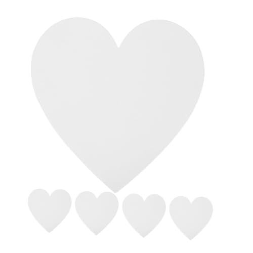 WEKAMOS 5 Stück Teiliges Herzförmiges Reine Baumwolle Malbretter für Künstler Anfänger Weiche Oberfläche für Öl Acrylmalerei Zeichenbedarf WEKAMOS 5 Stück Teiliges Herzförmiges Reine Baumwolle Malbretter für Künstler Anfänger Weiche Oberfläche für Öl Acrylmalerei Zeichenbedarf von WEKAMOS