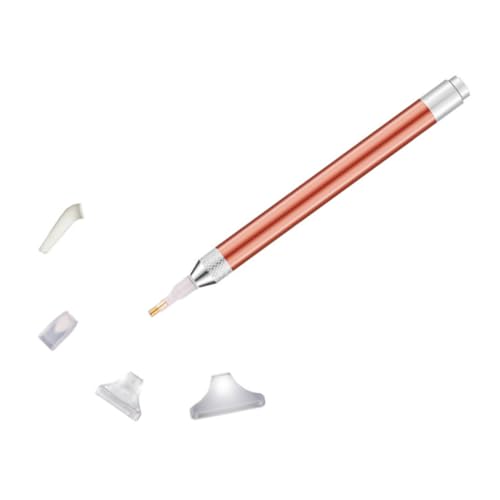 WEKAMOS 5 Stück Teiliges LED Leuchtstift Diamant Malerei Werkzeuge Ergonomisch für Präzises Auftragen von Kristallen Perlen und Strass für DIY Bastelarbeiten WEKAMOS 5 Stück Teiliges LED Leuchtstift Diamant Malerei Werkzeuge Ergonomisch für Präzises Auftragen von Kristallen Perlen und Strass für DIY Bastelarbeiten von WEKAMOS