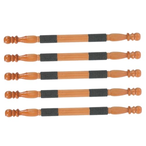 WEKAMOS 5stücke Papageien-sitzschaukel Mit Krallen-schleifstange Für Vogelkäfig Holzstangen Für Nymphensittiche Und Kleine Papageien Als Sitz Und Spielplatz von WEKAMOS