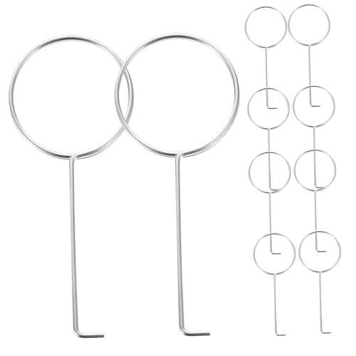 WEKAMOS 50 Stück Teiliges Edelstahl Bodenablauf Entfernungshaken mit Ringdesign Effizientes Abflussreinigungswerkzeug für Badezimmer und Duschabflüsse Platzsparend und Vielseitig WEKAMOS 50 Stück Teiliges Edelstahl Bodenablauf Entfernungshaken mit Ringdesign Effizientes Abflussreinigungswerkzeug für Badezimmer und Duschabflüsse Platzsparend und Vielseitig von WEKAMOS