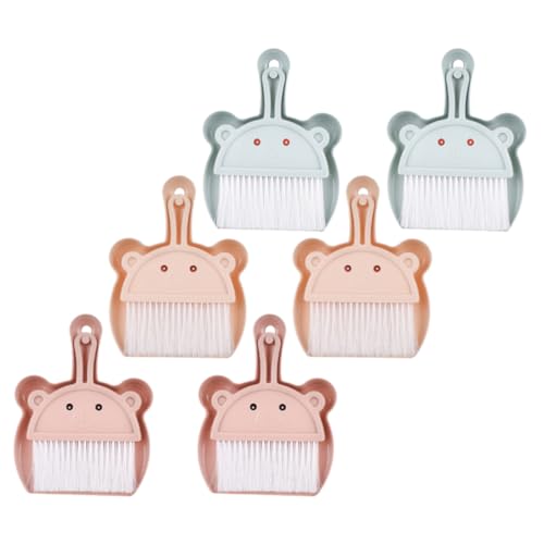 WEKAMOS 6 Sätze Mini Besen und Kehrschaufel für Kompaktes Reinigungswerkzeug für Tisch und Enge Räume Effektive Weiche Borsten für Gründliche Sauberkeit WEKAMOS 6 Sätze Mini Besen und Kehrschaufel für Kompaktes Reinigungswerkzeug für Tisch und Enge Räume Effektive Weiche Borsten für Gründliche Sauberkeit von WEKAMOS