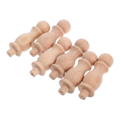 WEKAMOS 6 Stück Holz Wandhaken aus Buchenholz Robuste Jackenhaken mit Glatter Oberfläche Vielseitig für Mäntel Hüte Handtücher Rucksäcke Design für Moderne und Rustikale Wandmontage WEKAMOS 6 Stück Holz Wandhaken aus Buchenholz Robuste Jackenhaken mit Glatter Oberfläche Vielseitig für Mäntel Hüte Handtücher Rucksäcke Design für Moderne und Rustikale Wandmontage von WEKAMOS