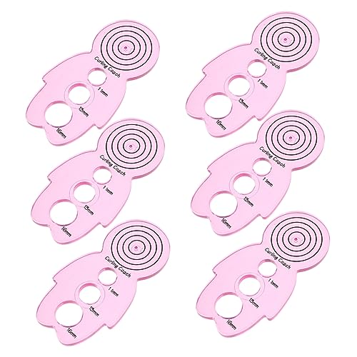 WEKAMOS 6 Stück Teiliges Quilling Kunststoff Langlebige Leichte DIY Papier Curling Werkzeuge für Anfänger und Profis Geeignet für Dickes Papier und Kreative Bastelarbeiten WEKAMOS 6 Stück Teiliges Quilling Kunststoff Langlebige Leichte DIY Papier Curling Werkzeuge für Anfänger und Profis Geeignet für Dickes Papier und Kreative Bastelarbeiten von WEKAMOS