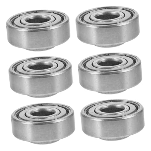 WEKAMOS 6 Stück Teiliges Radlager vorderräder aus Stahl Hochpräzise Lagersätze für Vorderradnabe Langlebig Einfach zu Wechseln Passend für Stabile von WEKAMOS