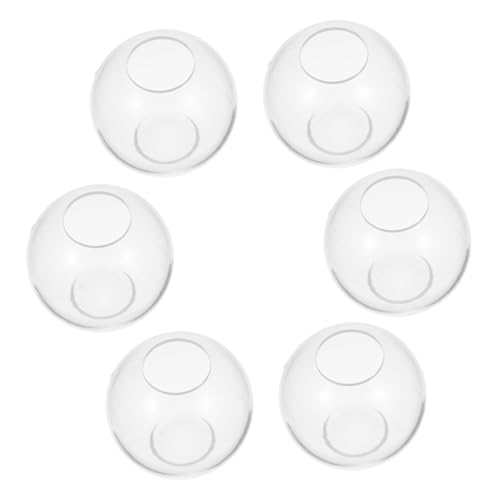 WEKAMOS 6 Stück Teiliges Silikon Ball Form Langlebige Antihaftbeschichtete Handarbeitsform für DIY Schmuck und Harzgießen Transparent Einfach zu Reinigen für Kreative Bastelprojekte WEKAMOS 6 Stück Teiliges Silikon Ball Form Langlebige Antihaftbeschichtete Handarbeitsform für DIY Schmuck und Harzgießen Transparent Einfach zu Reinigen für Kreative Bastelprojekte von WEKAMOS