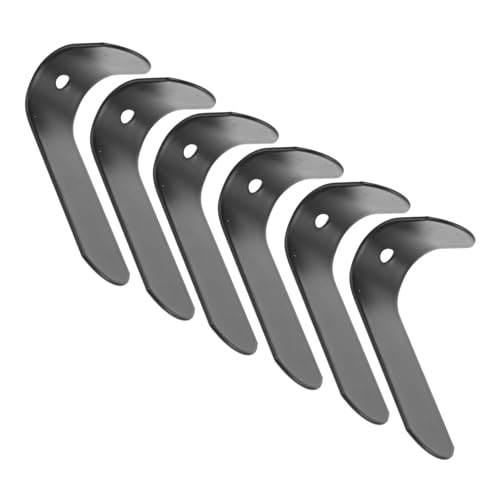 WEKAMOS 6 Stück Wandmontierte Kleider und Hut Haken Selbstklebende Metallhaken für Flur und Büro Praktische Garderobenhaken ohne Bohren Langlebig und Starke Tragkraft WEKAMOS 6 Stück Wandmontierte Kleider und Hut Haken Selbstklebende Metallhaken für Flur und Büro Praktische Garderobenhaken ohne Bohren Langlebig und Starke Tragkraft von WEKAMOS