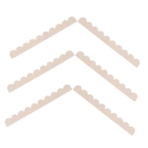 WEKAMOS 6-teilige Gewellte Zierleiste: Diy-kit Für Unfertige Gewellte Holzleisten Zur Heimdekoration – Künstlerische Wandschrank-regal-zierleisten-dekore WEKAMOS 6-teilige Gewellte Zierleiste: Diy-kit Für Unfertige Gewellte Holzleisten Zur Heimdekoration – Künstlerische Wandschrank-regal-zierleisten-dekore von WEKAMOS