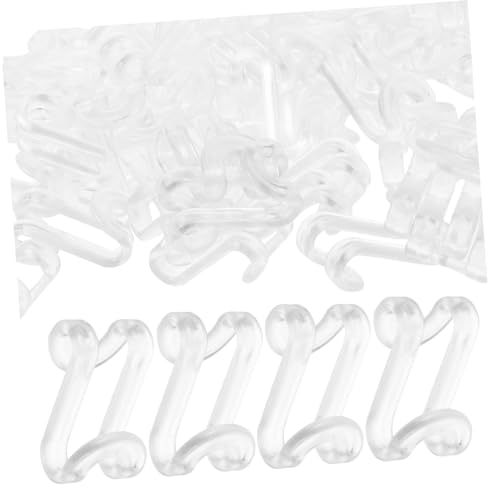 WEKAMOS 60 Stück Kleiderbügel Verbinder Clips Transparenter Kleiderhaken zum Platzsparen Strapazierfähige Aufhänger Verbindung für Ordentliche Platzsparende Kleiderschrankorganisation WEKAMOS 60 Stück Kleiderbügel Verbinder Clips Transparenter Kleiderhaken zum Platzsparen Strapazierfähige Aufhänger Verbindung für Ordentliche Platzsparende Kleiderschrankorganisation von WEKAMOS