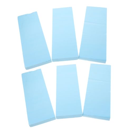 WEKAMOS 6pcs Schaumblätter Polystyrolblätter Für Bastelmodellbahnschaumschaumschaumblech Kleiner Projektschaum DIY Craft Foams Board von WEKAMOS