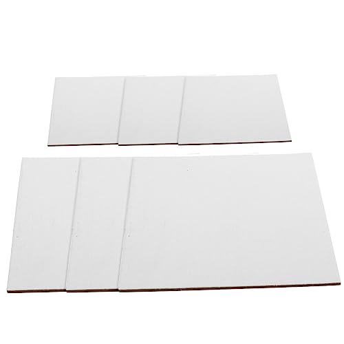 WEKAMOS 6stücke Maltafel Für Künstler Große Leere Maltafel Gespannte Leinwand Leere Zeichentafel Künstlerleinwand Ölmaltafel Kunstmaltafel Blankes Malbrett Malbrett Für Ölmalerei Für Künst WEKAMOS 6stücke Maltafel Für Künstler Große Leere Maltafel Gespannte Leinwand Leere Zeichentafel Künstlerleinwand Ölmaltafel Kunstmaltafel Blankes Malbrett Malbrett Für Ölmalerei Für Künst von WEKAMOS