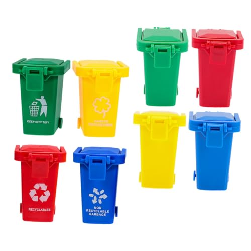WEKAMOS 8 Stück Mini Tischmülleimer mit Deckel Robuster Kunststoff Geruchsneutral Tragbar als Desktop Abfalleimer für Büro Kinderzimmer Küche Multifunktionaler Kleiner Eimer WEKAMOS 8 Stück Mini Tischmülleimer mit Deckel Robuster Kunststoff Geruchsneutral Tragbar als Desktop Abfalleimer für Büro Kinderzimmer Küche Multifunktionaler Kleiner Eimer von WEKAMOS