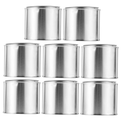 WEKAMOS 8 Stück Teiliges Runde Metall Farbdosen aus Robustem Eisen Praktische Leere Lackdosen für Ölfarbe und Druckertinte Tragbare Farbeimer zur Sicheren Aufbewahrung im WEKAMOS 8 Stück Teiliges Runde Metall Farbdosen aus Robustem Eisen Praktische Leere Lackdosen für Ölfarbe und Druckertinte Tragbare Farbeimer zur Sicheren Aufbewahrung im von WEKAMOS