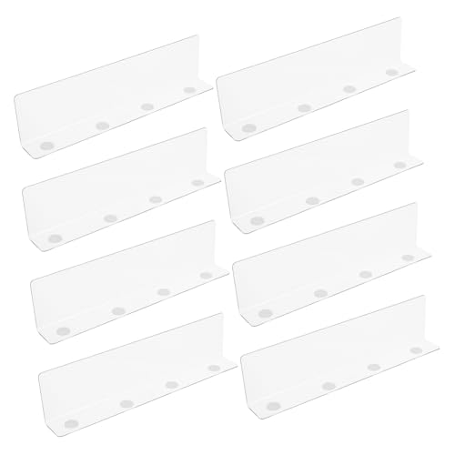 WEKAMOS 8 Stück Teiliges Transparente Regaltrenner für Schrankorganisation Verstellbare Separatoren für Kleidung Handtücher Schuhe Küchenausrüstung WEKAMOS 8 Stück Teiliges Transparente Regaltrenner für Schrankorganisation Verstellbare Separatoren für Kleidung Handtücher Schuhe Küchenausrüstung von WEKAMOS
