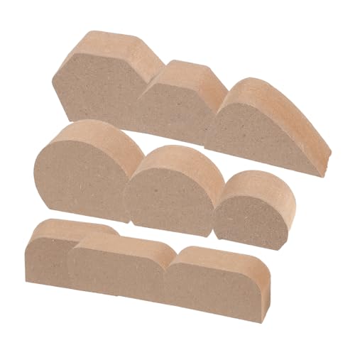 WEKAMOS 9 Stück Teiliges Bechergriff Formen DIY Griffschalen Werkzeug für Kleine Tassen aus Robustem Dichteplattenmaterial für Handgemachte Tassenherstellung WEKAMOS 9 Stück Teiliges Bechergriff Formen DIY Griffschalen Werkzeug für Kleine Tassen aus Robustem Dichteplattenmaterial für Handgemachte Tassenherstellung von WEKAMOS