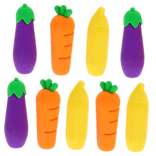 WEKAMOS 9pcs Entzückende Cartoon Bleistiftkappen Eraser Bleistift Extender Für Klassenzimmer Niedliche Schreibwarenbedarf Cartoon Stifte TIPP Cover Cover von WEKAMOS