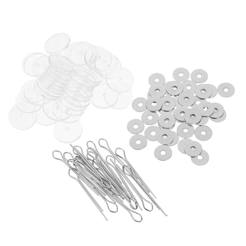 WEKAMOS Acryl Holz Gelenkverbinder DIY Bären Puppenbau Zubehör Flexible Drehgelenke Strapazierfähige Puppenverbinder für Plüschtiere Handarbeit von WEKAMOS