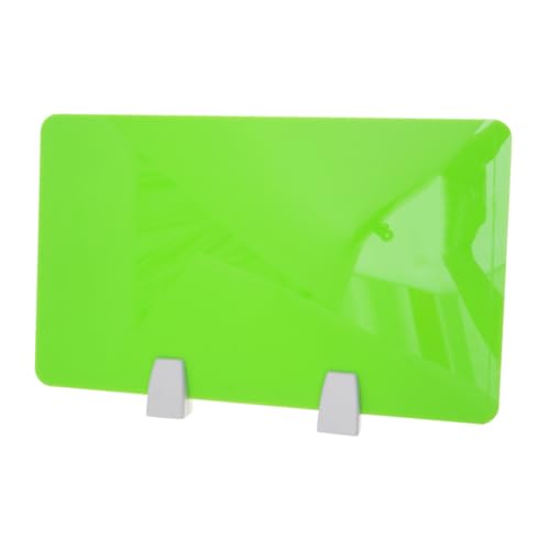 WEKAMOS Acryl Schreibtisch Trennwand Grün mit Klemmen Robuste Büro Desktop Abtrennung Platzsparend Leicht Montierbar Privater Arbeitsplatz für Büro und Schule WEKAMOS Acryl Schreibtisch Trennwand Grün mit Klemmen Robuste Büro Desktop Abtrennung Platzsparend Leicht Montierbar Privater Arbeitsplatz für Büro und Schule von WEKAMOS