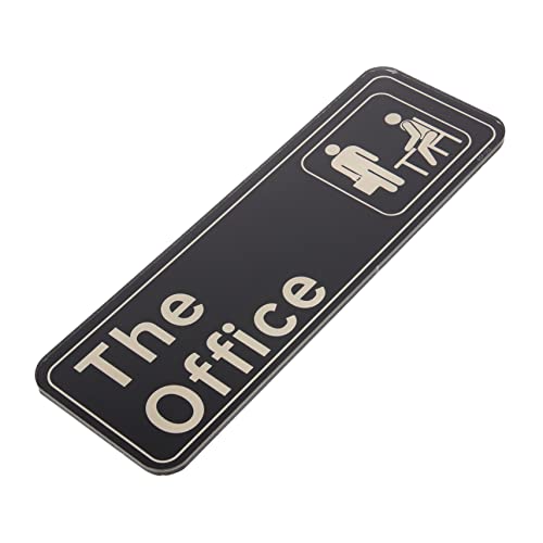 WEKAMOS Acryl Türschild Büro Selbstklebend Modernes Design Weißer The Office Professionelles Schild Für Büro Besprechungsraum Und Geschäftsumfeld Robust Und Langlebig WEKAMOS Acryl Türschild Büro Selbstklebend Modernes Design Weißer The Office Professionelles Schild Für Büro Besprechungsraum Und Geschäftsumfeld Robust Und Langlebig von WEKAMOS