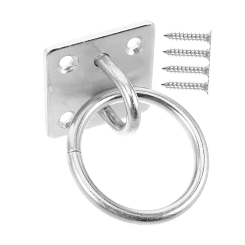 WEKAMOS Anbindering Pferd Robust Verstellbar Rutschfest Stall Türring Vielseitig für Waschen Binden Training Pferde Zubehör Stall Ausrüstung von WEKAMOS