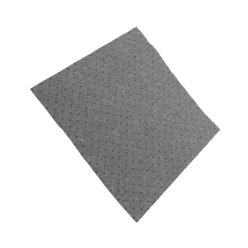 WEKAMOS Anti rutsch Tufting Stoff für Teppich DIY Projekte rutschfeste Filzunterlage Vielseitiger Teppichrückenstoff für Sichere Befestigung Glatten Oberflächen von WEKAMOS
